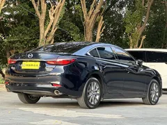 2021 Mazda Mazda6 2.0L Skyactiv Luxury, синий — фото 4