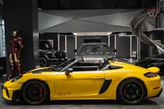 2023 Porsche 718 Spyder RS 4.0L, жёлтый — фото 8