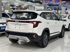 2023 Kia Seltos 1.5L IVT Luxury, белый — фото 6