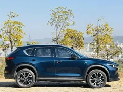 2022 Mazda CX-5 2.5L AT 4WD Premium, синий — фото 4