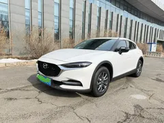 2021 Mazda CX-4 2.0L 2WD Skyactiv Vitality, белый — фото 1