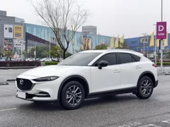 2021 Mazda CX-4 2.0L 2WD Skyactiv Vitality, белый — фото 1