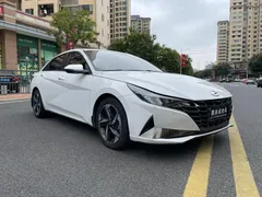 2022 Hyundai Elantra 1.5L CVT GLX Elite, белый — фото 3