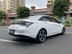 2022 Hyundai Elantra 1.5L CVT GLX Elite, белый — фото 4