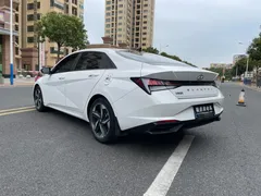 2022 Hyundai Elantra 1.5L CVT GLX Elite, белый — фото 6