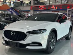 2021 Mazda CX-4 2.0L 2WD Skyactiv Vitality, белый — фото 1