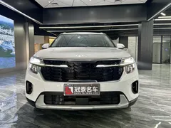 2023 Kia Seltos 1.5L IVT Luxury, белый — фото 2