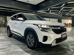 2023 Kia Seltos 1.5L IVT Luxury, белый — фото 3