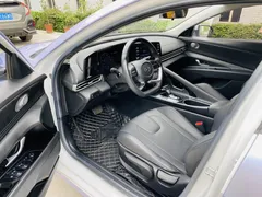 2021 Hyundai Elantra 1.5L CVT GLX Elite, синий — фото 7