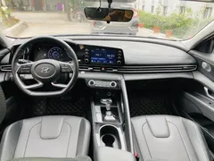 2021 Hyundai Elantra 1.5L CVT GLX Elite, синий — фото 13