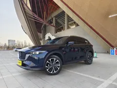 2022 Mazda CX-5 2.5L AT 4WD Premium, синий — фото 1