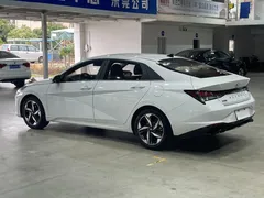 2022 Hyundai Elantra 1.5L CVT GLX Elite, белый — фото 6