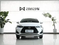 2022 Toyota Yaris L Zhixuan X 1.5L CVT Leading Plus, белый — фото 2