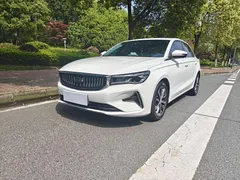 2022 Geely Emgrand 4th Gen 1.5L CVT Flagship, белый — фото 1