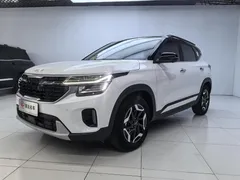 2023 Kia Seltos 1.5L IVT Premium, белый — фото 1