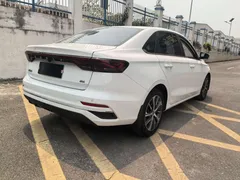 2022 Geely Emgrand 4th Gen 1.5L CVT Flagship, белый — фото 7
