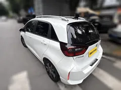 2022 Honda Fit 1.5L CVT Sunroof, белый — фото 4
