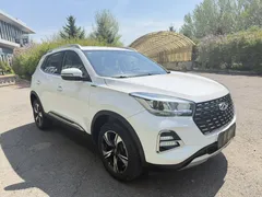 2021 Chery Tiggo 5x 1.5L CVT Luxury, белый — фото 3