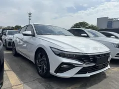 2023 Hyundai Elantra 1.5L CVT GLX Elite, белый — фото 3