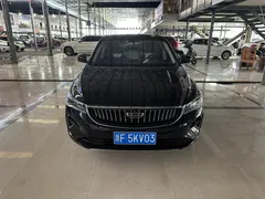 2022 Geely Emgrand 4th Gen 1.5L CVT Flagship, синий — фото 2