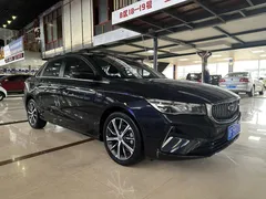 2022 Geely Emgrand 4th Gen 1.5L CVT Flagship, синий — фото 3