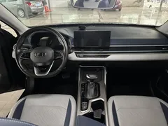 2022 Geely Emgrand 4th Gen 1.5L CVT Flagship, синий — фото 8
