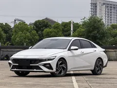 2023 Hyundai Elantra 1.5L CVT GLX Elite, белый — фото 1