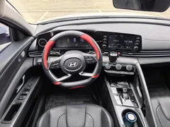 2023 Hyundai Elantra 1.5L CVT GLX Elite, белый — фото 11