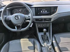 2021 Volkswagen Polo Plus 1.5L AT, белый — фото 12