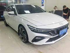 2023 Hyundai Elantra 1.5L CVT GLX Elite, белый — фото 3