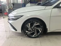 2023 Hyundai Elantra 1.5L CVT GLX Elite, белый — фото 5