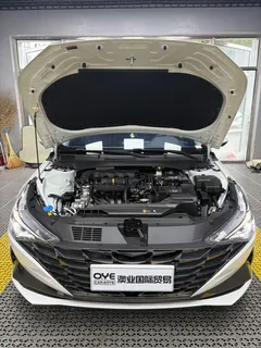 2022 Hyundai Elantra 1.5L CVT LUX Premium, белый — фото 9