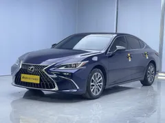 2021 Lexus ES 200 Excellence, синий — фото 1