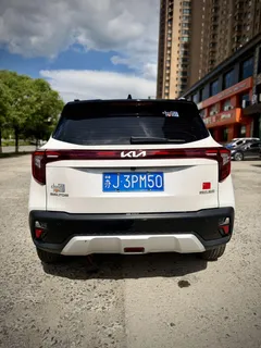 2023 Kia Seltos 1.5L IVT Luxury, белый — фото 5
