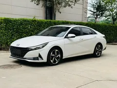 2021 Hyundai Elantra 1.5L CVT GLX Elite, белый — фото 1