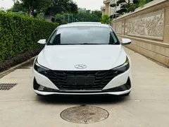 2021 Hyundai Elantra 1.5L CVT GLX Elite, белый — фото 2