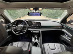 2021 Hyundai Elantra 1.5L CVT GLX Elite, белый — фото 5