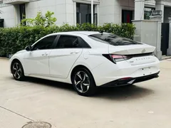 2021 Hyundai Elantra 1.5L CVT GLX Elite, белый — фото 7