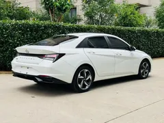 2021 Hyundai Elantra 1.5L CVT GLX Elite, белый — фото 9