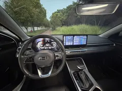 2023 Geely Emgrand 1.5L CVT Luxury Champion 4th Gen, белый — фото 11