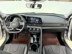 2023 Hyundai Elantra 1.5L CVT GLX Elite, белый — фото 14