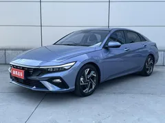 2023 Hyundai Elantra 1.5L CVT GLX Elite, синий — фото 1