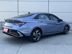 2023 Hyundai Elantra 1.5L CVT GLX Elite, синий — фото 4