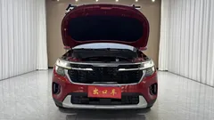 2023 Kia Seltos 1.5L IVT Luxury, красный — фото 4