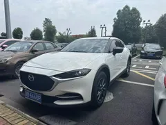 2021 Mazda CX-4 2.0L 2WD Skyactiv, белый — фото 1