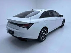 2022 Hyundai Elantra 1.5L CVT GLX Elite, белый — фото 4