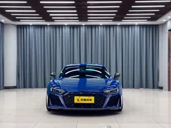 2021 Audi R8, синий — фото 2