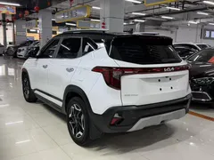 2023 Kia Seltos 1.5L IVT Premium, белый — фото 9