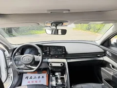 2022 Hyundai Elantra 1.5L CVT GLX Elite, белый — фото 12