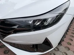 2022 Hyundai Elantra 1.5L CVT LUX Premium, белый — фото 7